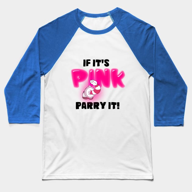 The Perfection of Parrying Baseball T-Shirt by KaiHiryuu